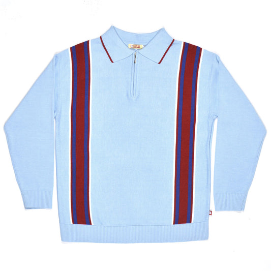 The 'SuperNova' by 66 Clothing - Striped Knit Top Inspired By Noel Gallagher Oasis