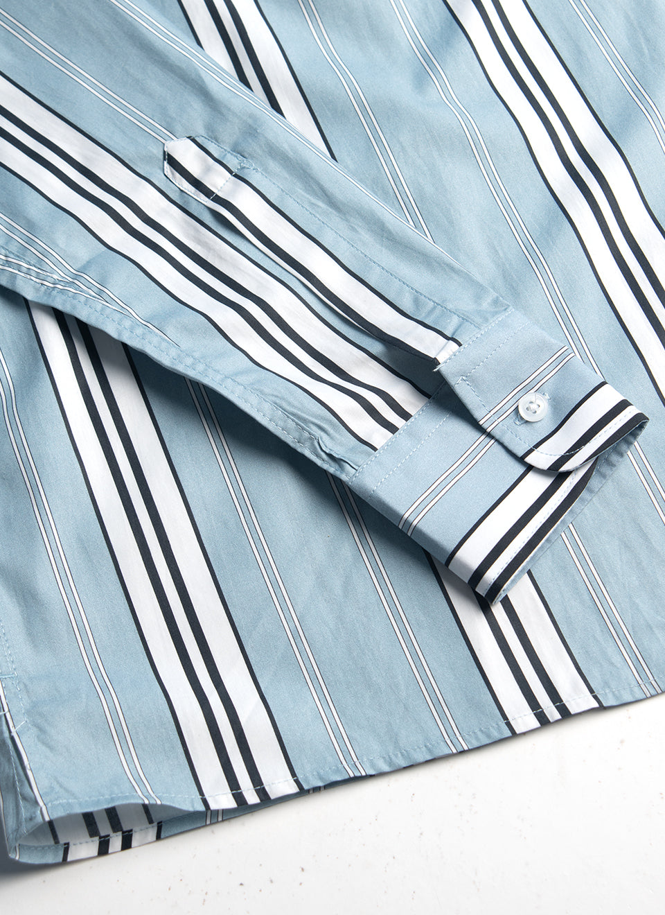 The “Harrison White Album” Stripe Shirt – George Harrison Beatles Inspired by 66 Clothing