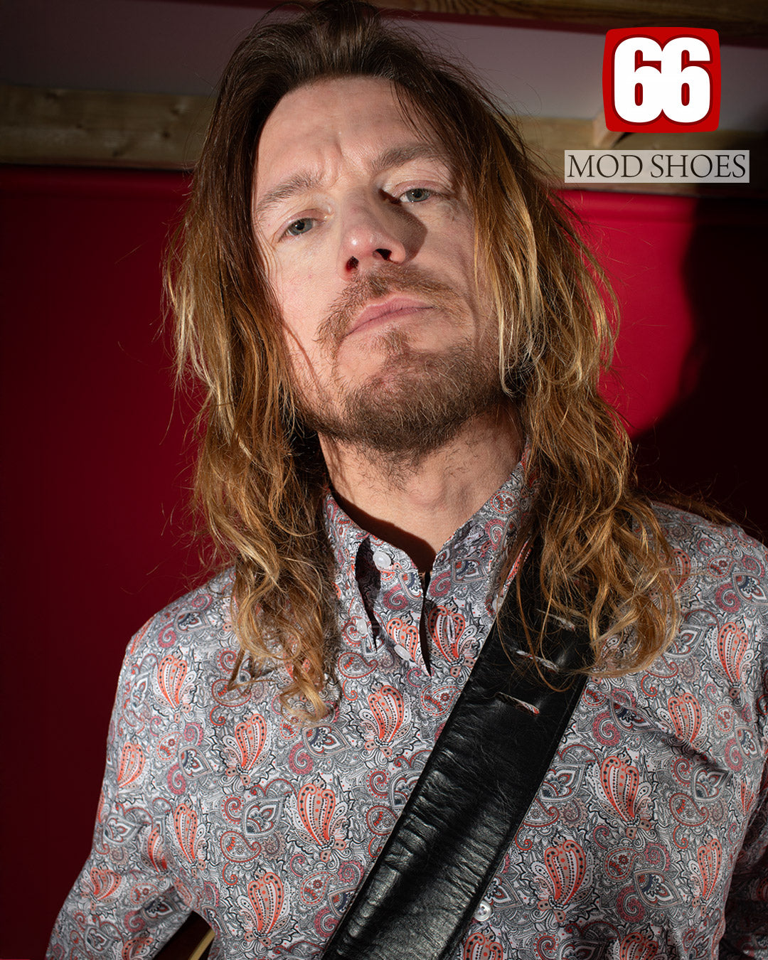 The "Rain" Paisley Shirt - John Lennon Beatles 1966 Inspired by 66 Clothing