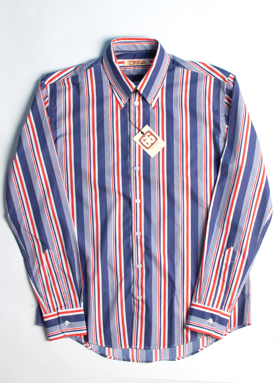 The "Slide Away" Shirt RWB Stripe - Liam Gallagher Oasis Inspired by 66 Clothing