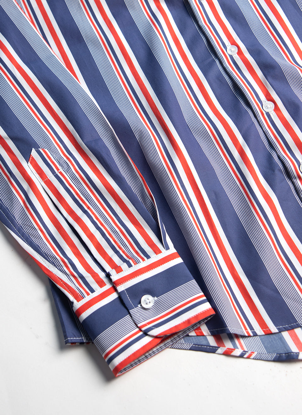 The "Slide Away" Shirt RWB Stripe - Liam Gallagher Oasis Inspired by 66 Clothing