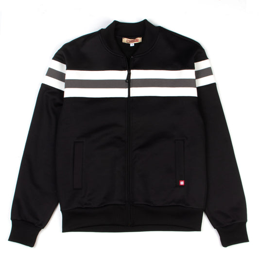 The 'Dont Look Back In Anger' Track Top  In Black by 66 Clothing - Noel Gallagher (Oasis Video) Inspired