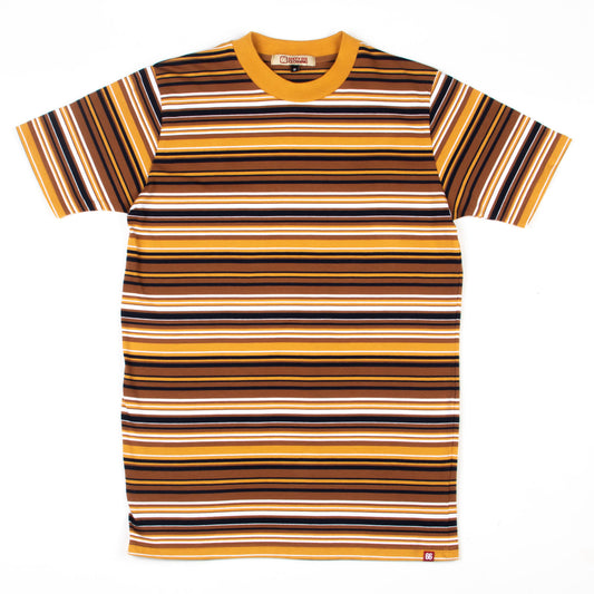 The 'Surfs Up' by 66 Clothing - Multi Stripe 60s Surf Inspired T-Shirt