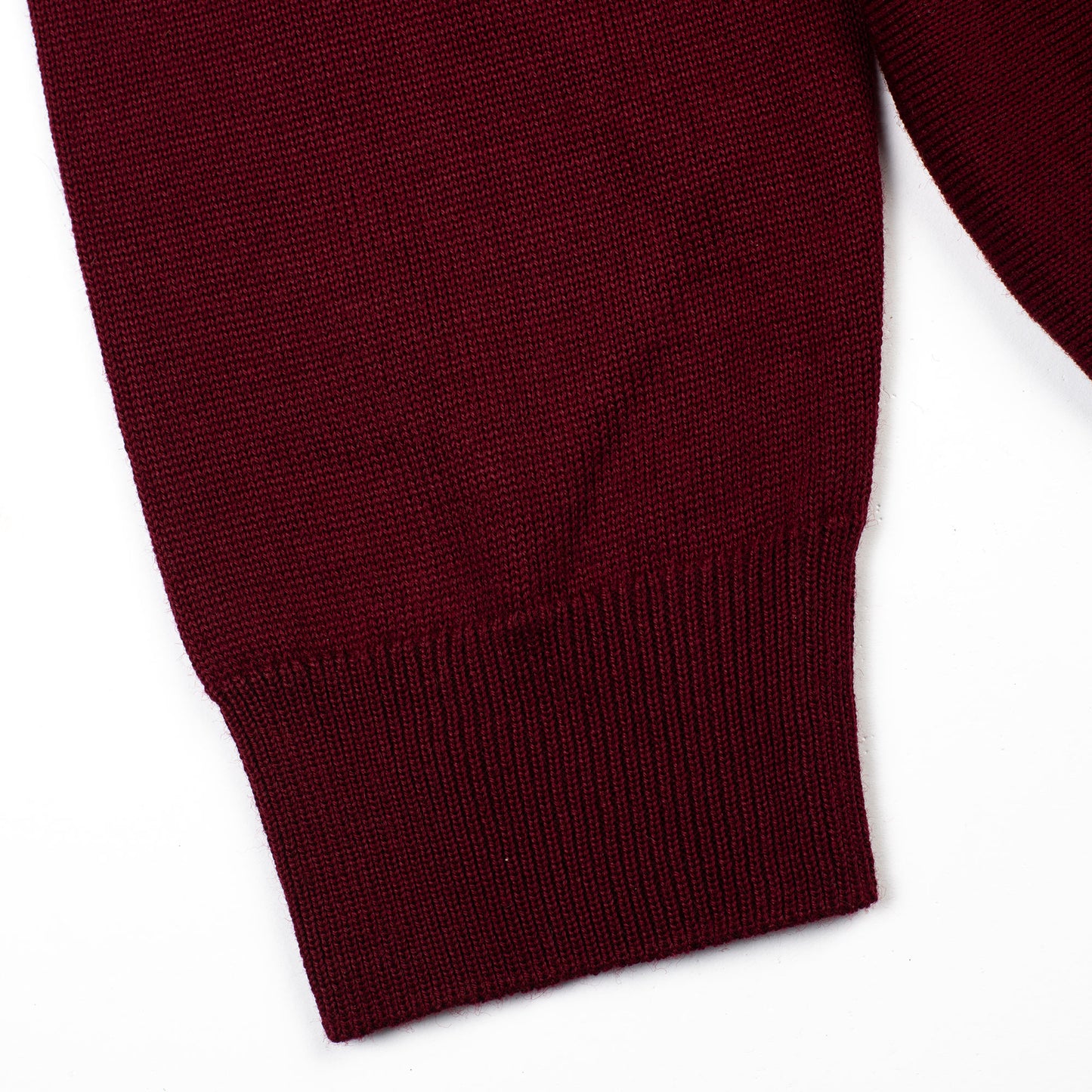Gabicci Button Through Cardigan Merlot Stripe Pattern - Wool Mix