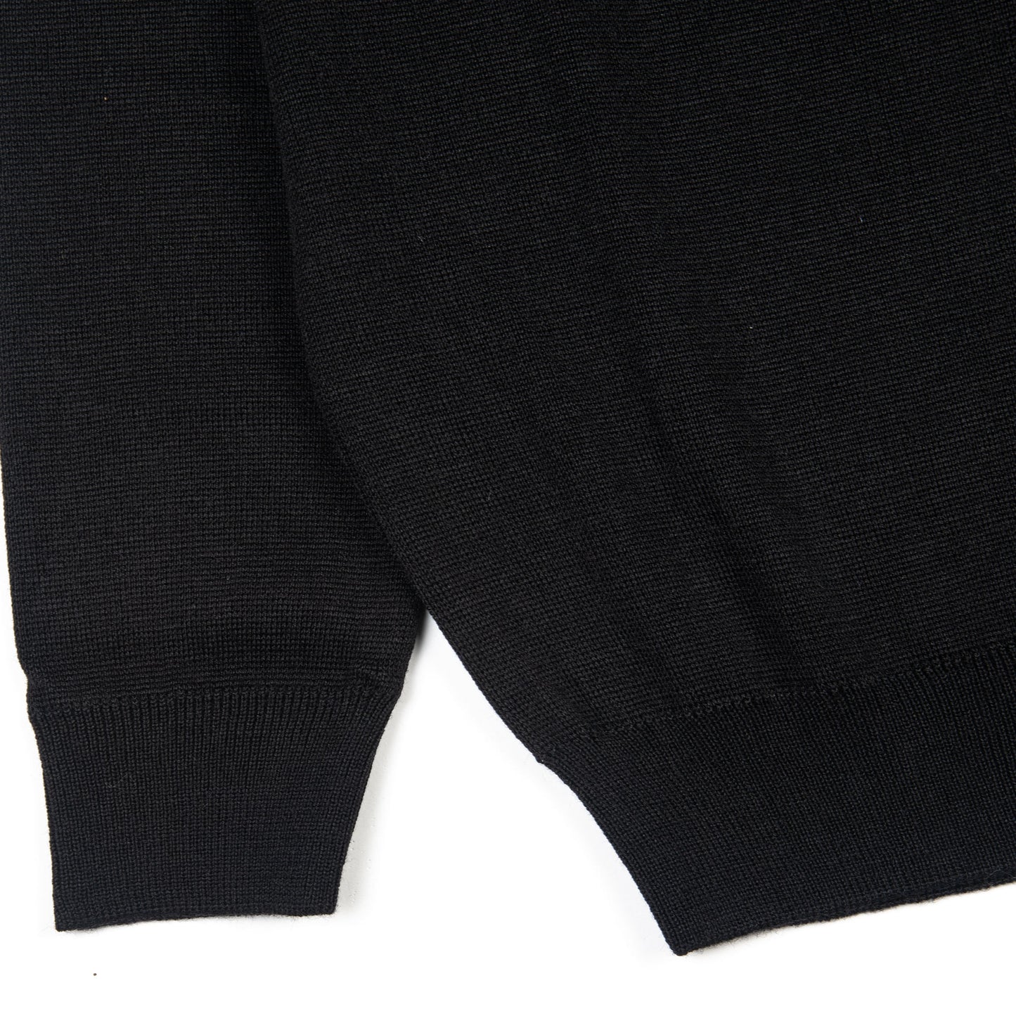 Gabicci Crew Neck Black - Wool Mix