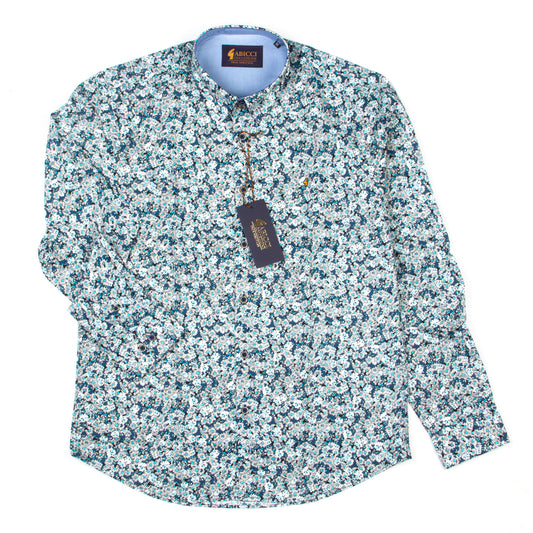 Gabicci Classic Long Sleeve Storm - 2 Shades Blue