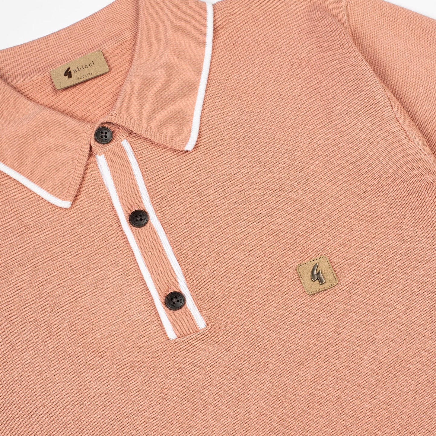 Gabicci - Lineker Polo In Peach