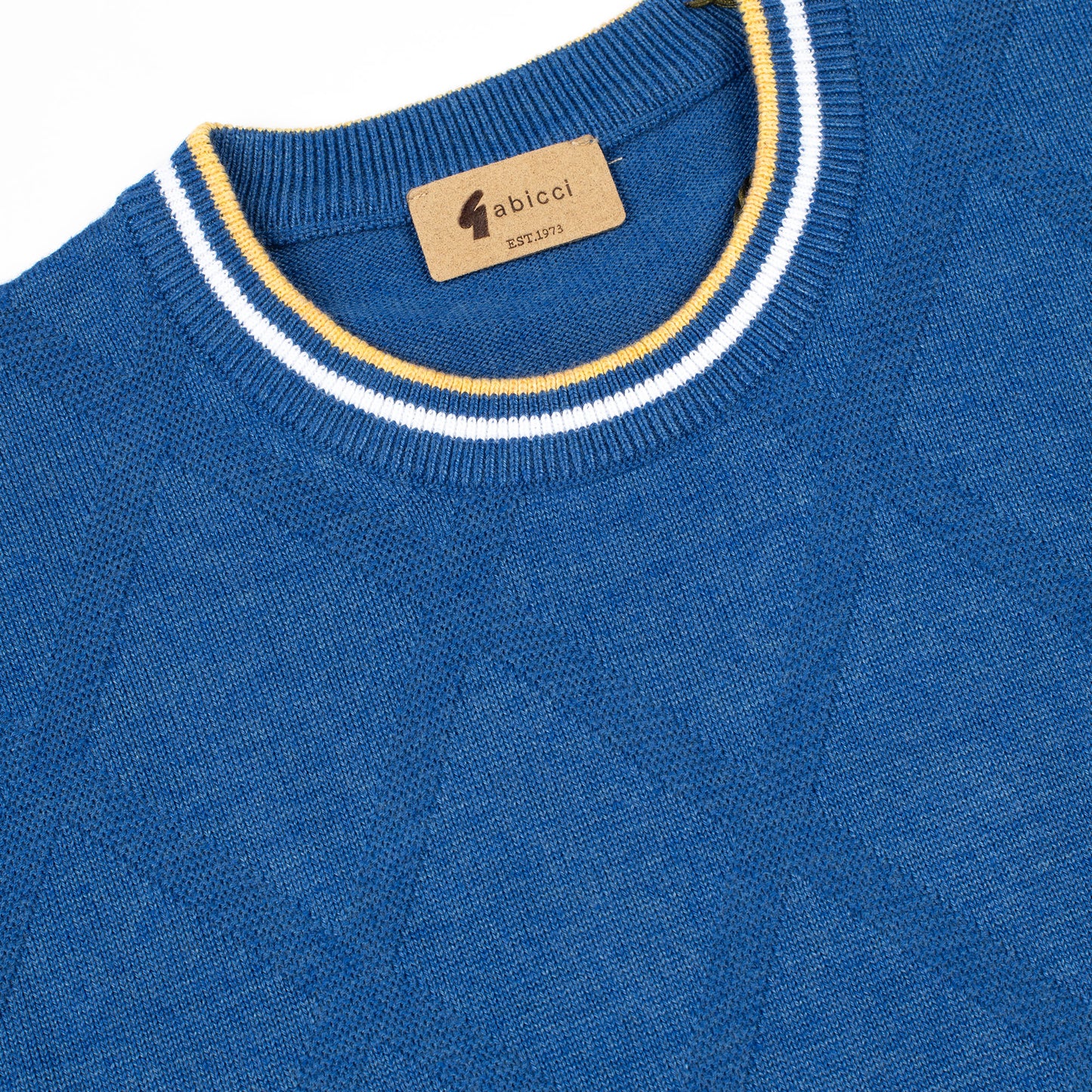 Gabicci - Santino Knitted Crew Neck Sapphire