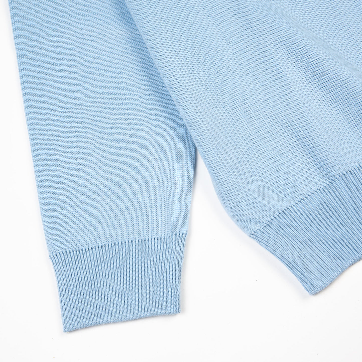Gabicci V-Neck Sweater Sky - Wool Mix