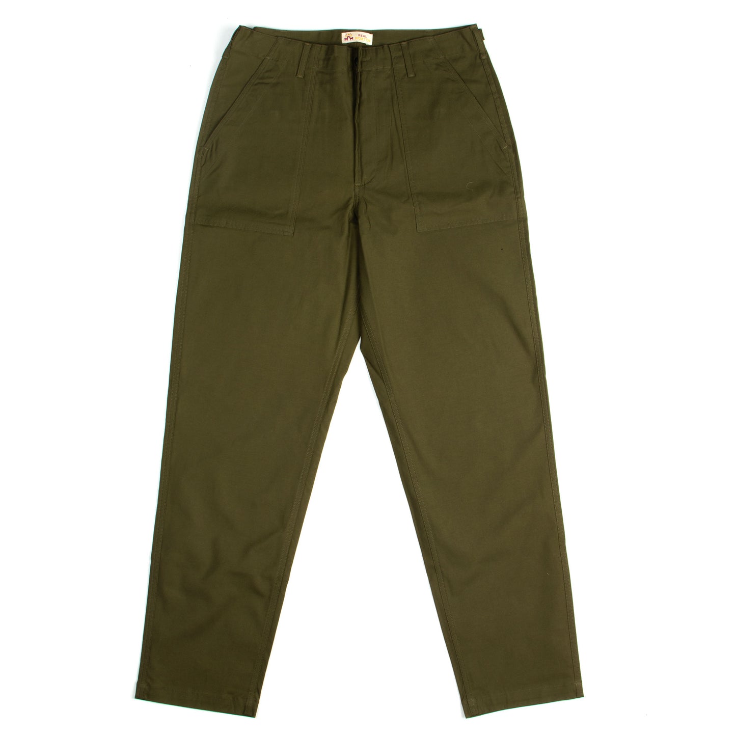 Fatigue Pants - Olive - Real Hoxton - Army Fatigues
