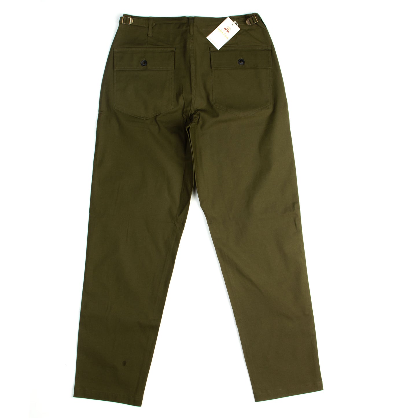 Fatigue Pants - Olive - Real Hoxton - Army Fatigues