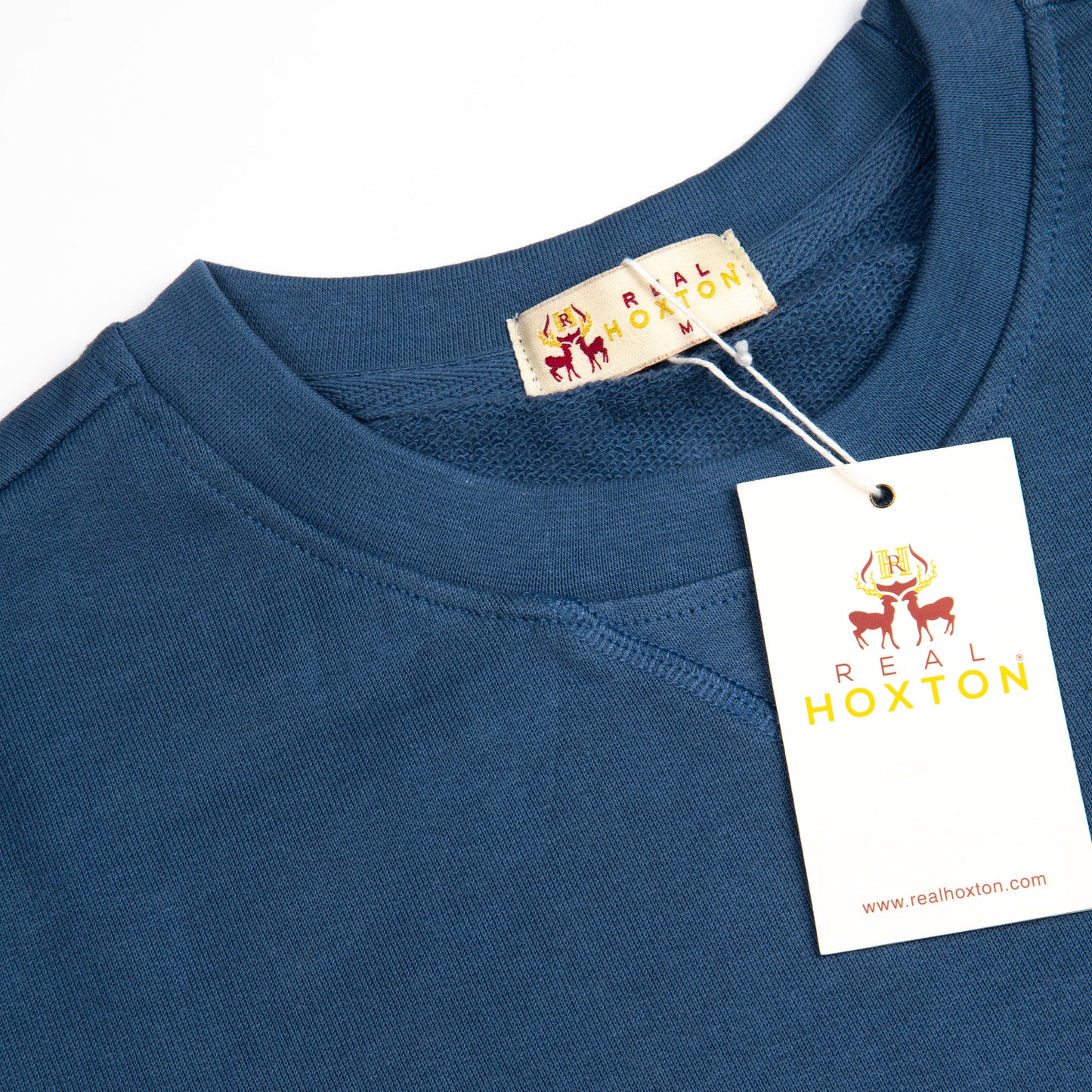 Loopback Cotton Sweatshirt - Blue