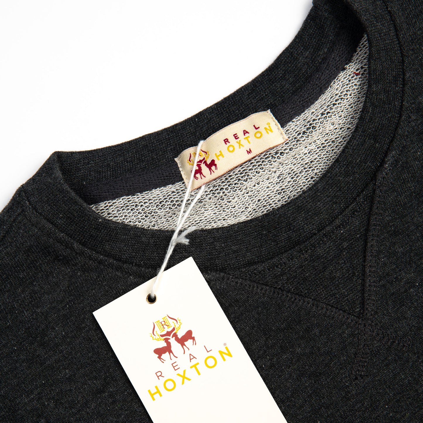 Loopback Cotton Sweatshirt - Charcoal