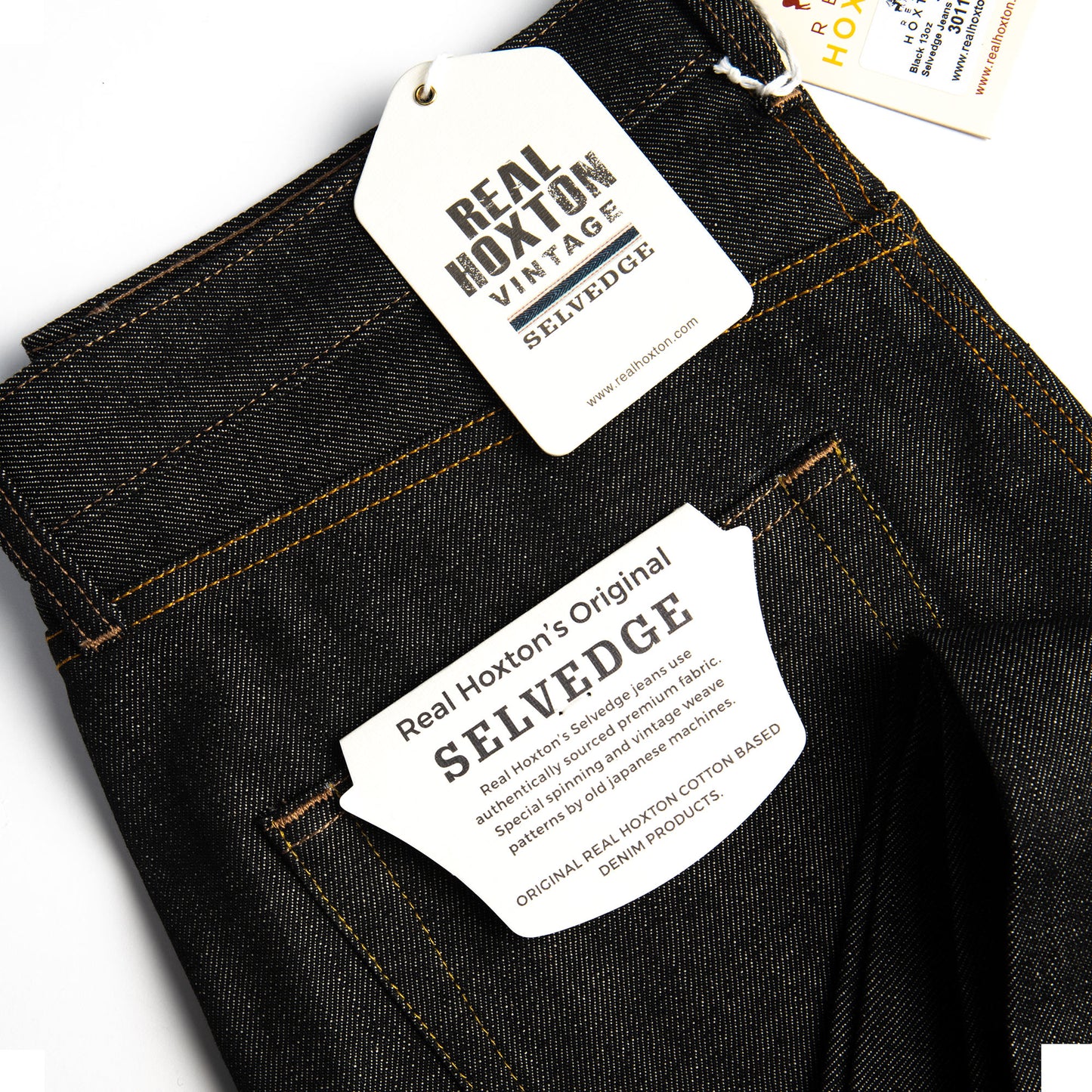 Selvedge Jeans - 13oz - Black