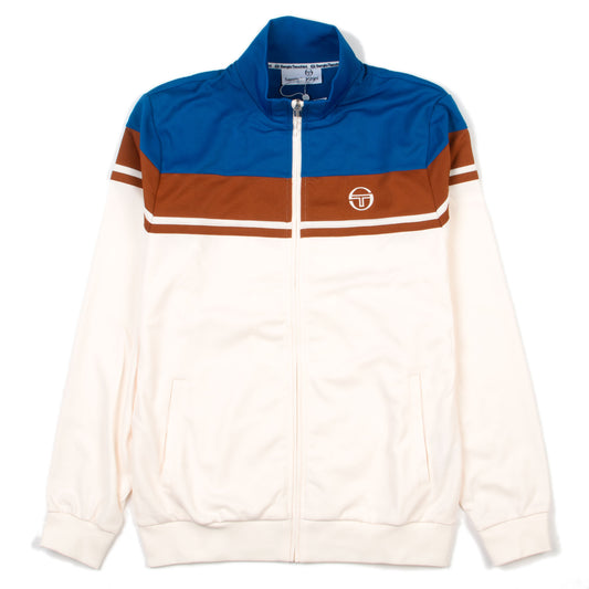 Sergio Tacchini Damarindo Track Top Jacket Nautical Blue/Gardenia/Mocha Bisque