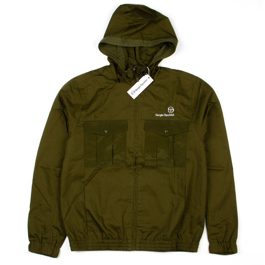 Sergio Tacchini Canvas Mix Jacket Khaki