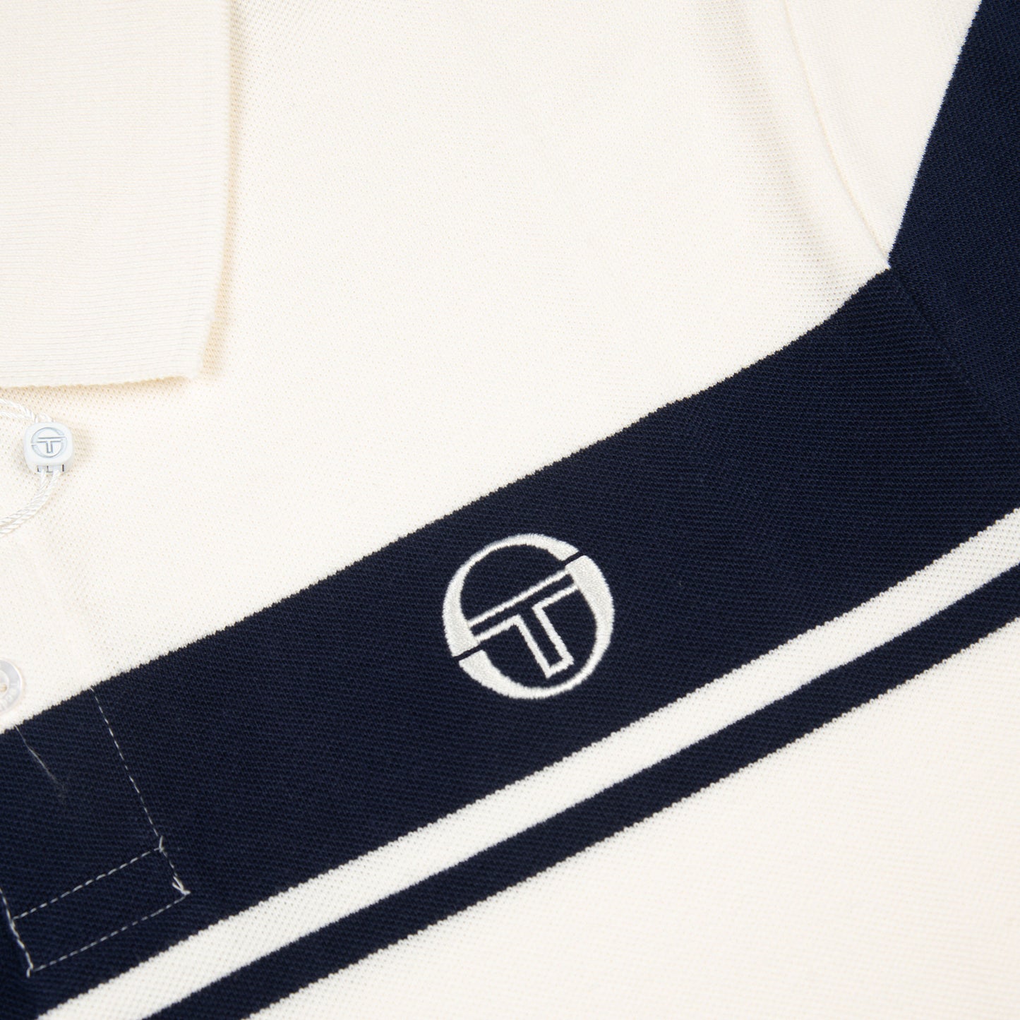 Sergio Tacchini Young Line Polo Shirt - Gardenia