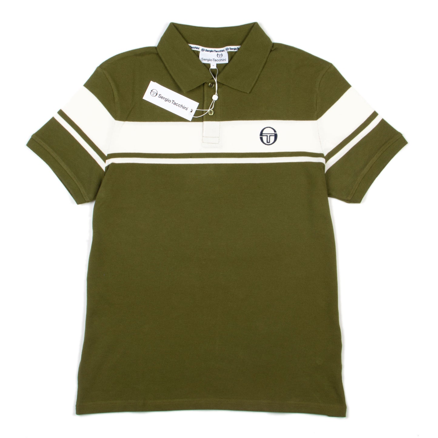 Sergio Tacchini Young Line Polo Shirt - Sphagnum (Olive)