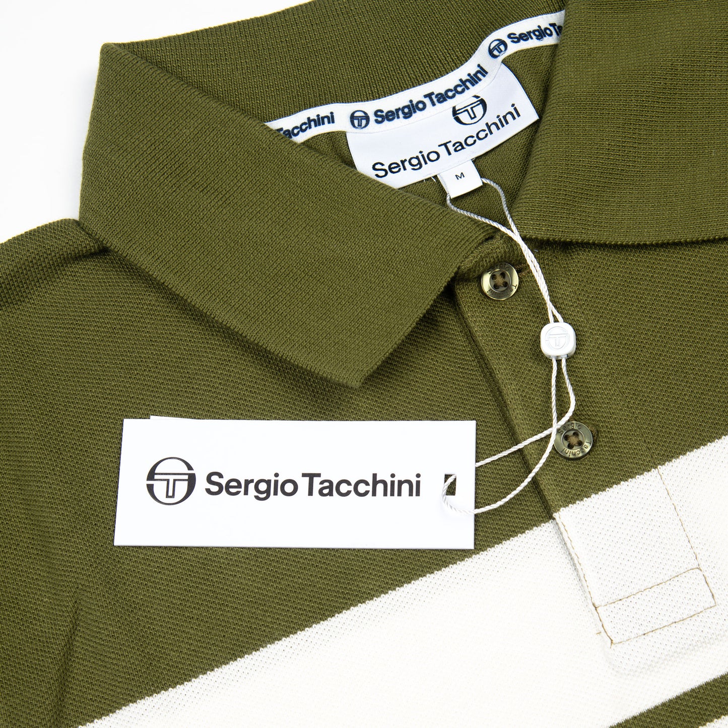 Sergio Tacchini Young Line Polo Shirt - Sphagnum (Olive)