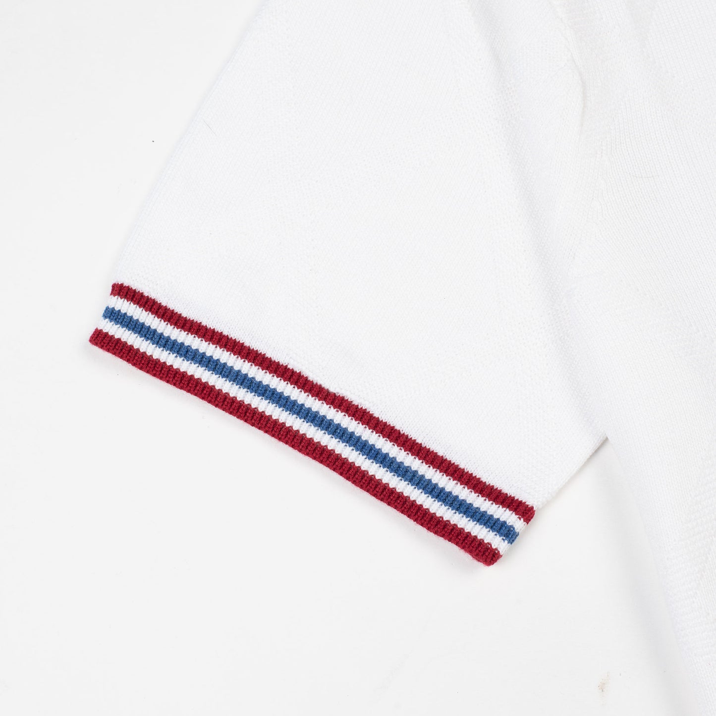 Gabicci - Moore Knit Polo In White