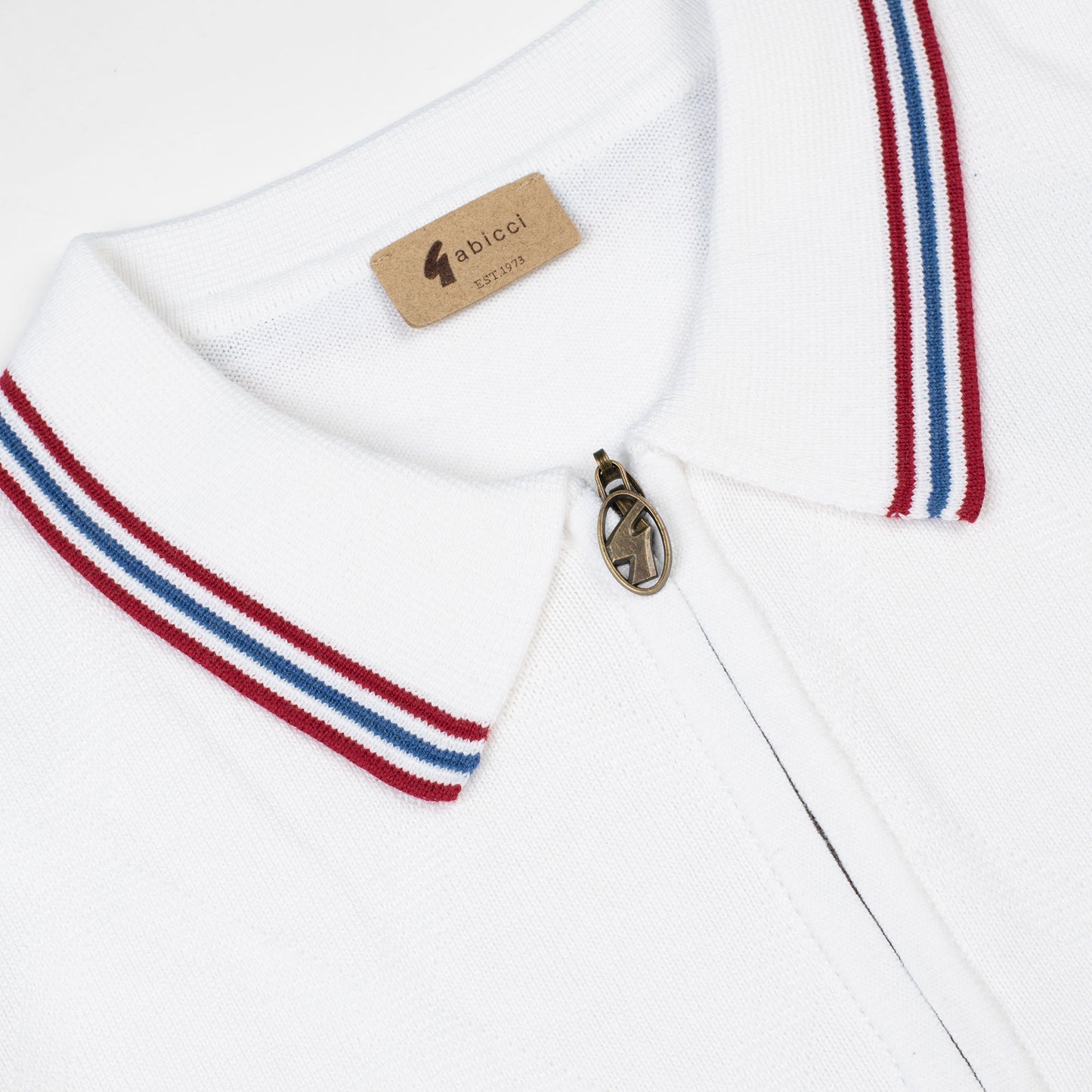 Gabicci - Moore Knit Polo In White