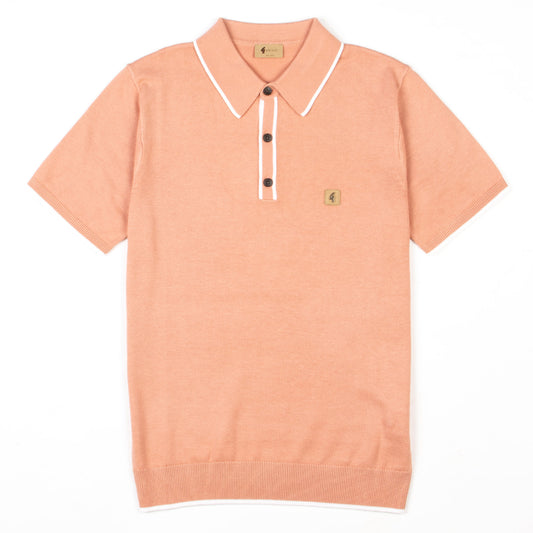 Gabicci - Lineker Polo In Peach