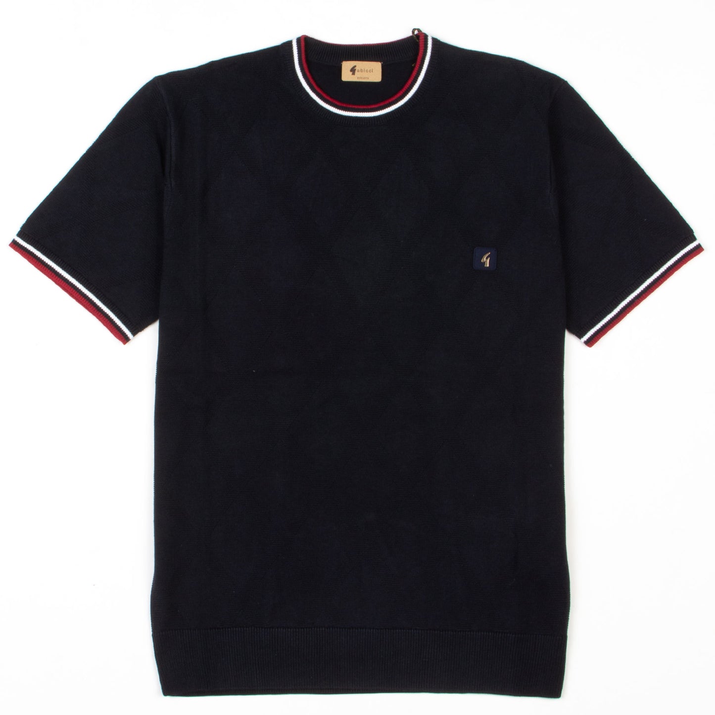 Gabicci - Santino Knitted Crew Neck Navy