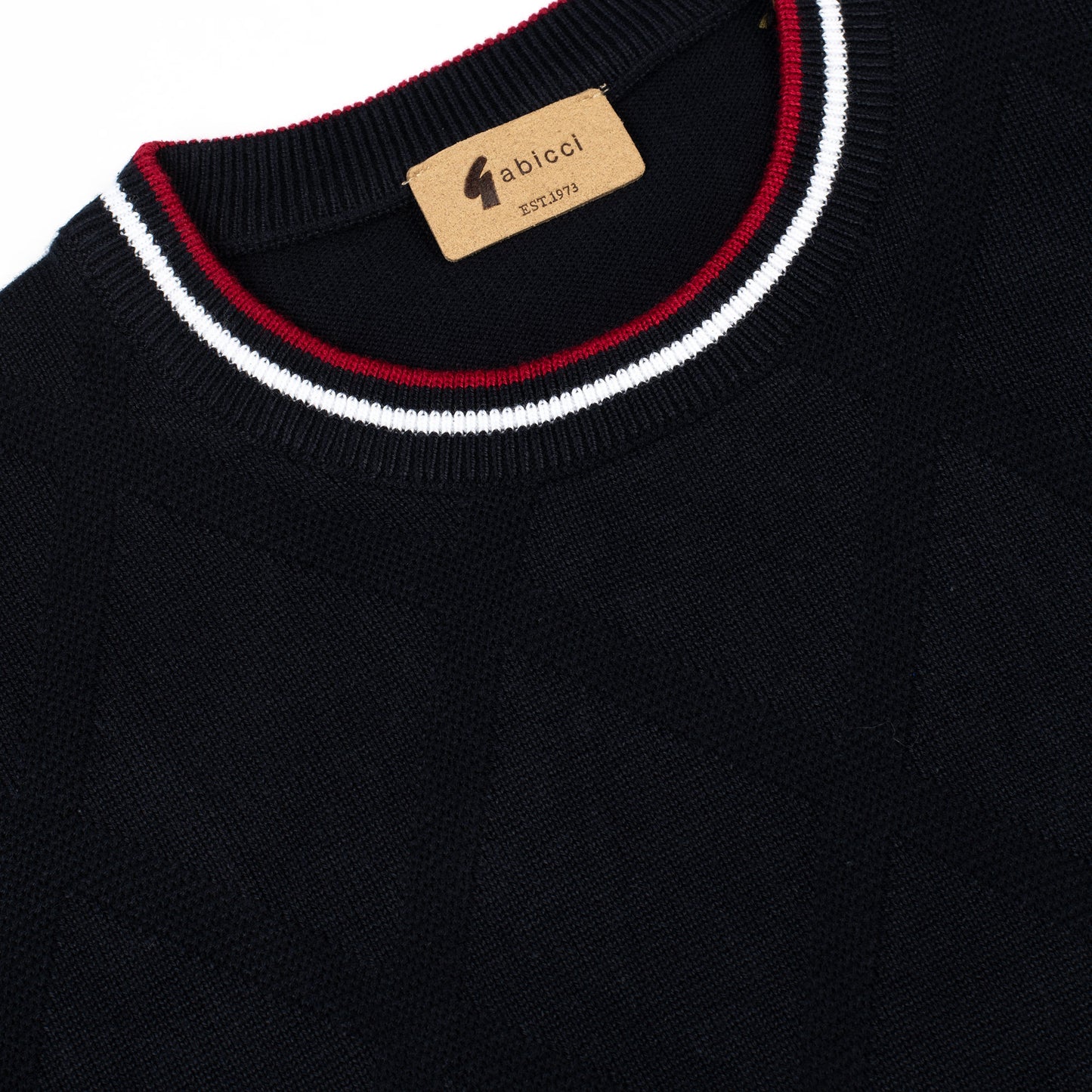 Gabicci - Santino Knitted Crew Neck Navy