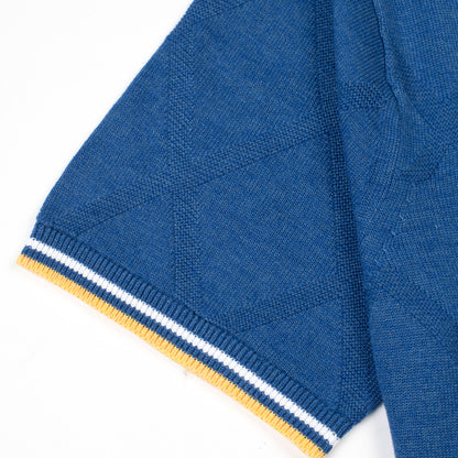 Gabicci - Santino Knitted Crew Neck Sapphire