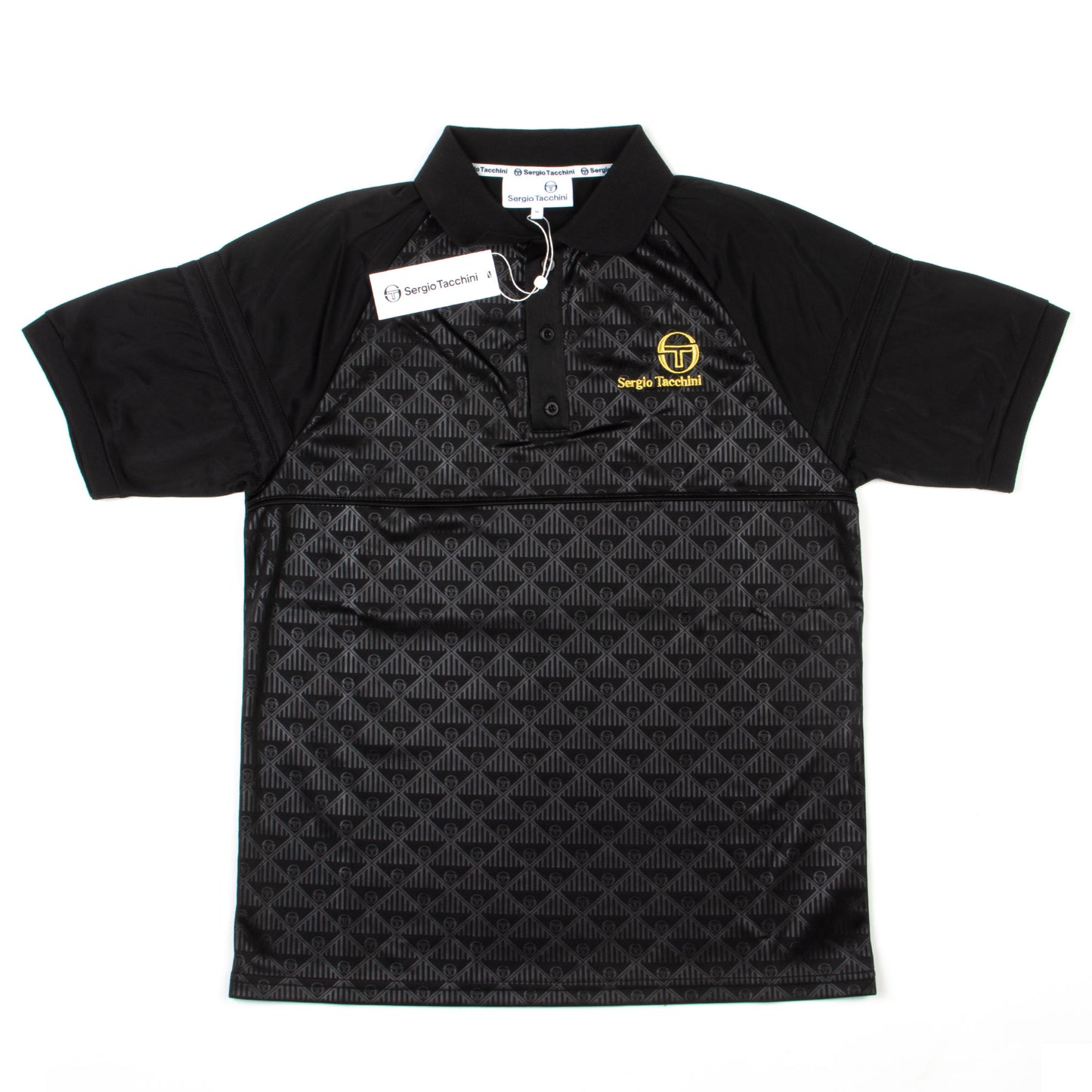 Sergio Tacchini Cambio Mono Polo in Black