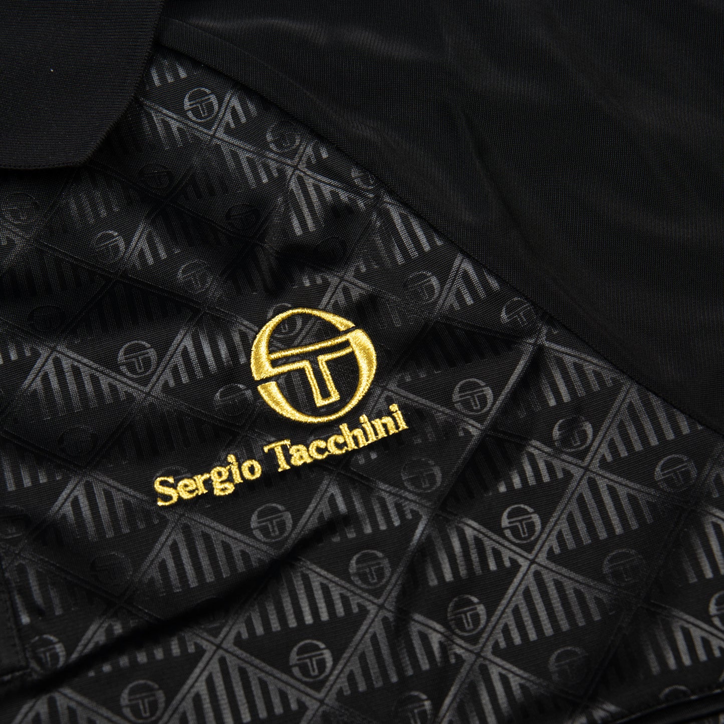 Sergio Tacchini Cambio Mono Polo in Black
