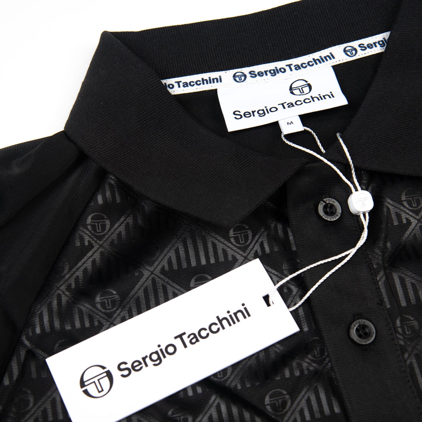 Sergio Tacchini Cambio Mono Polo in Black