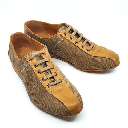 Artwood Cord – Cycling Shoe Inspired Trainers