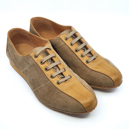 Artwood Cord – Cycling Shoe Inspired Trainers